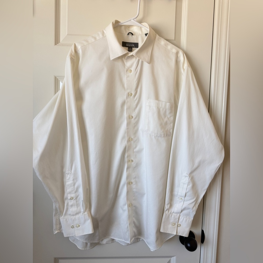 Kenneth Cole Ivory Dress Shirt